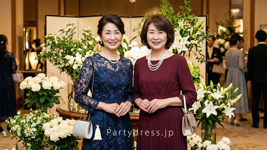 両家でマザーズドレスの打ち合わせをして安心して結婚式へ